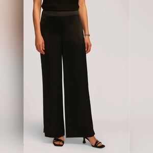 ANNE KLEIN STRIPPED WOOL PANTS SIZE 8